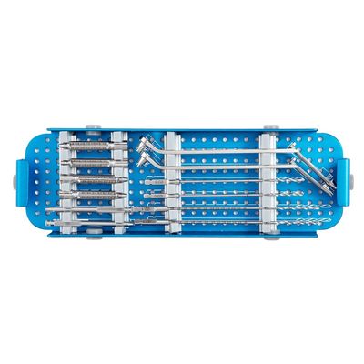 instrumento axial das placas de travamento de 2.5/2.7mm o multi ajustou a placa de travamento longe do ponto de origem do raio