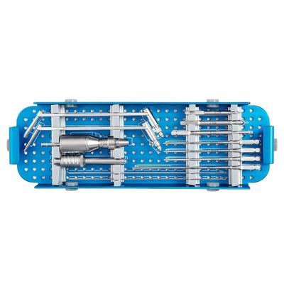 instrumento axial das placas de travamento de 2.5/2.7mm o multi ajustou a placa de travamento longe do ponto de origem do raio