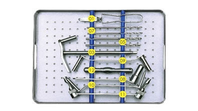 Grupo ortopédico dos instrumentos da DCS do sistema de alimentação de originais