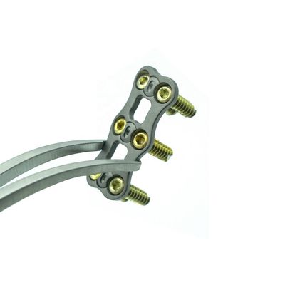 Instrumento espinal do sistema cervical anterior da placa ajustado para a cirurgia da espinha