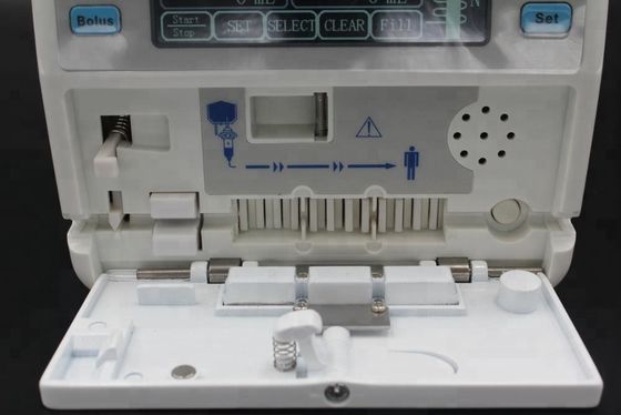 Aquecimento do líquido da bomba da infusão do veterinário do écran sensível do LCD de 4,3 polegadas