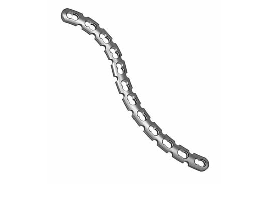 Eu datilografo o titânio que o travamento longe do ponto de origem da clavícula chapeia da esquerda à direita o tipo furos combinados