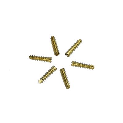 Instrumento ortopédico de travamento de aço inoxidável da cirurgia do parafuso do osso do implante 2.4mm