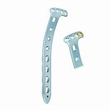 Instrumentos da classe II Rib Titanium Trauma Plate Medical